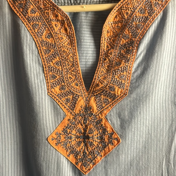 Gretchen Scott Embroidered Tunic Top Size Small - Picture 3 of 7